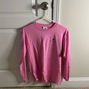 Pink longsleeve simply southern shirt